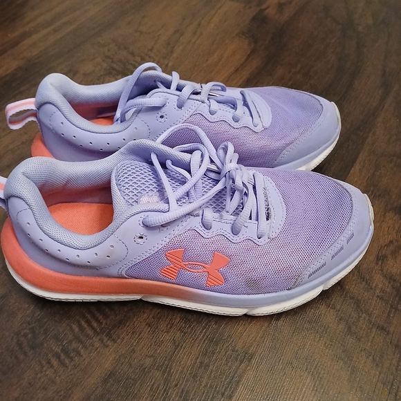 Under Armour Other - Under Armour Purple and Pink Lace Up Sneakers